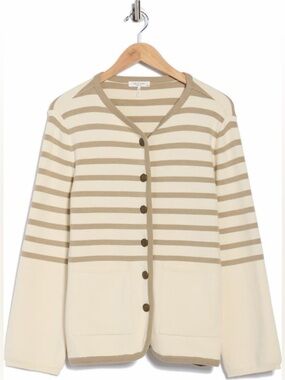 Rag & Bone Dee Stripe Long Cardigan NWOT